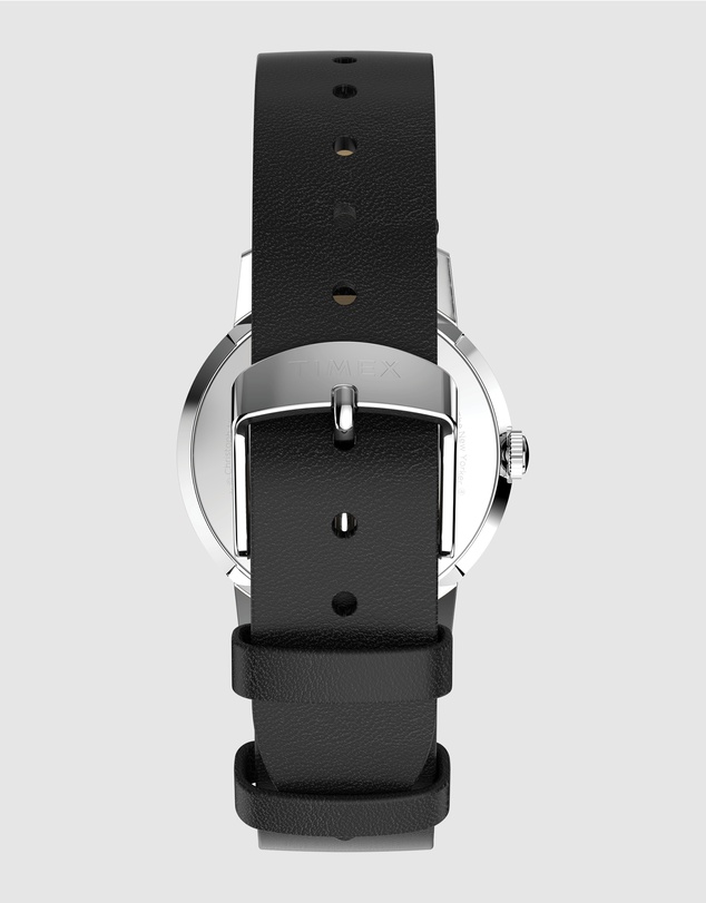 TIMEX - Timex x The New Yorker Marlin® Hand Wind 34mm Leather Strap Watch