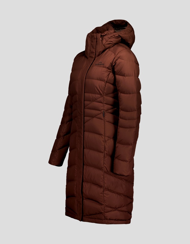 Kathmandu - Winterburn Down Puffer 600 Fill Longline Warm Winter Coat