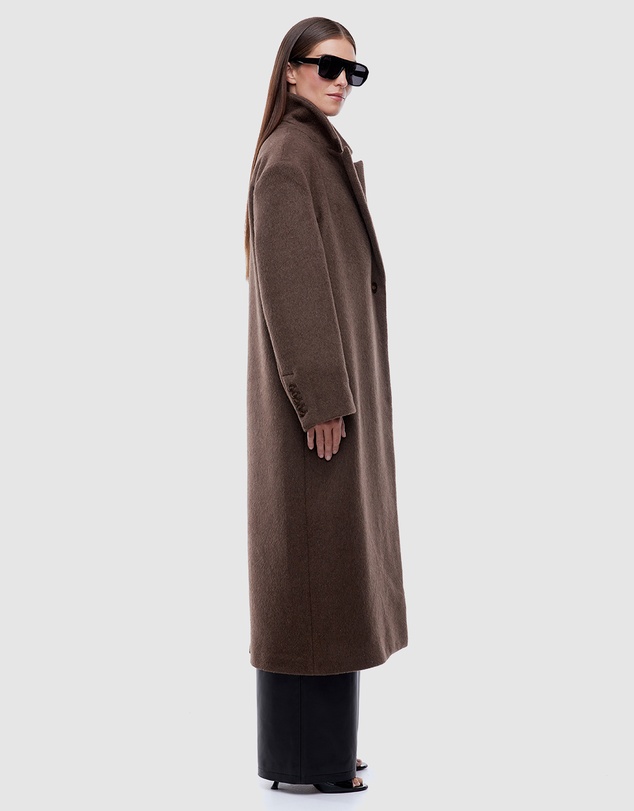 ENA PELLY - Scarlet Wool Blend Coat