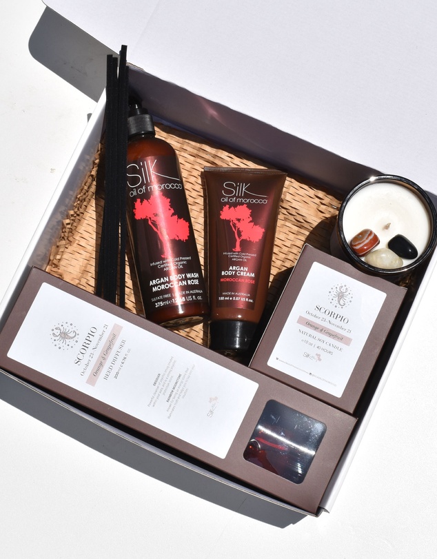 Silk Oil of Morocco - Zodiac Gift Hamper - Scorpio