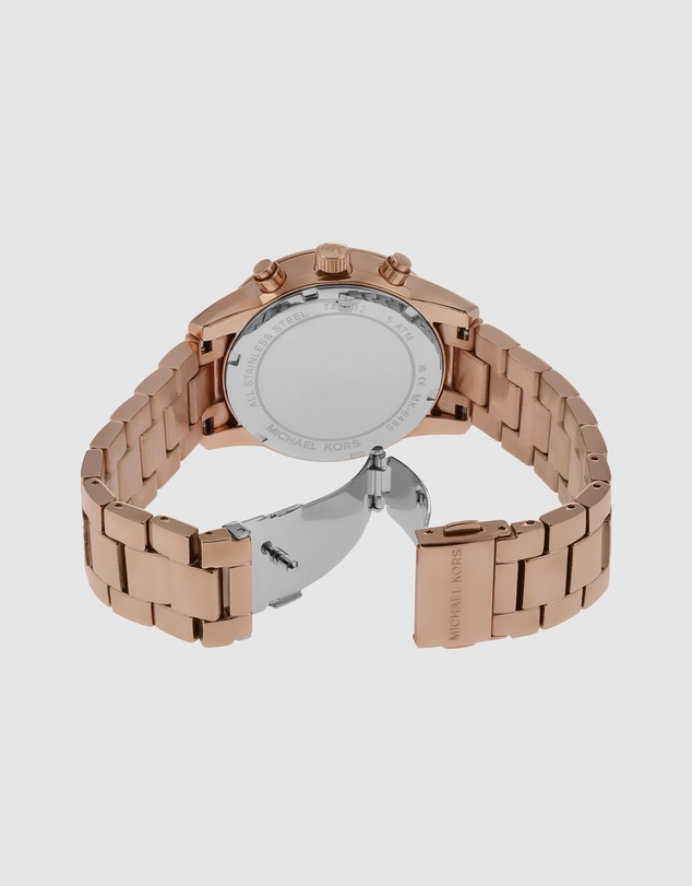 Michael Kors - Ritz Rose Gold-Tone Chronograph Watch