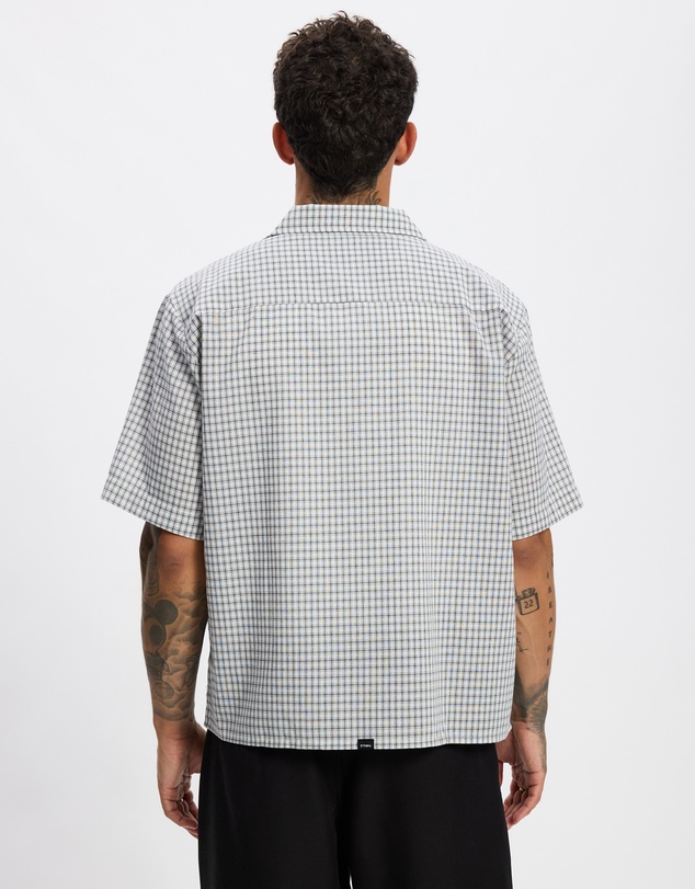 Thrills - Super Charged Short Sleeve Check Work Shirt