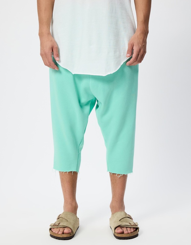 Surrounded By Ghosts - The Jade Low Crotch Fleece Casual Shorts