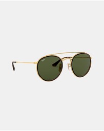 Ray-Ban - Round Double-Bridge Rb3647N