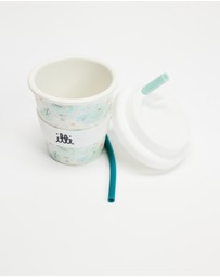itti bitti - Reusable Baby Cino Cup With 2 Straws - Tangles