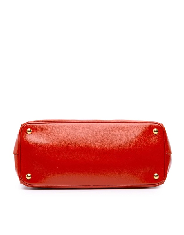 Pre-Loved by Azura Reborn - Pre-Loved Medium Saffiano Vernice Galleria Double Zip Satchel