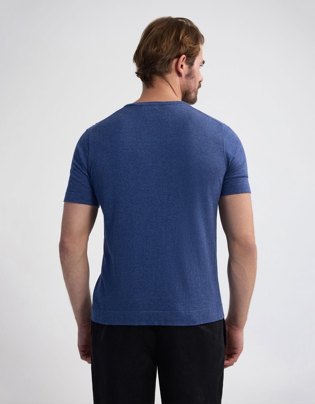 Oxford - Theodore Crew Neck Knitted T-Shirt