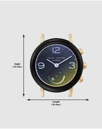 Marc Jacobs - Hybrid Smartwatch Riley Black