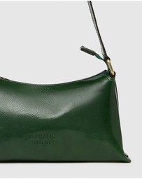 Florence - The Laura Green Leather Shoulder Bag
