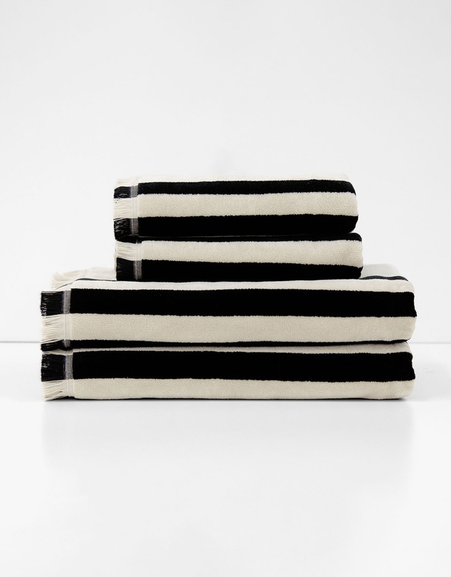 Aura Home - Palma Stripe Australian Cotton Hand Towel