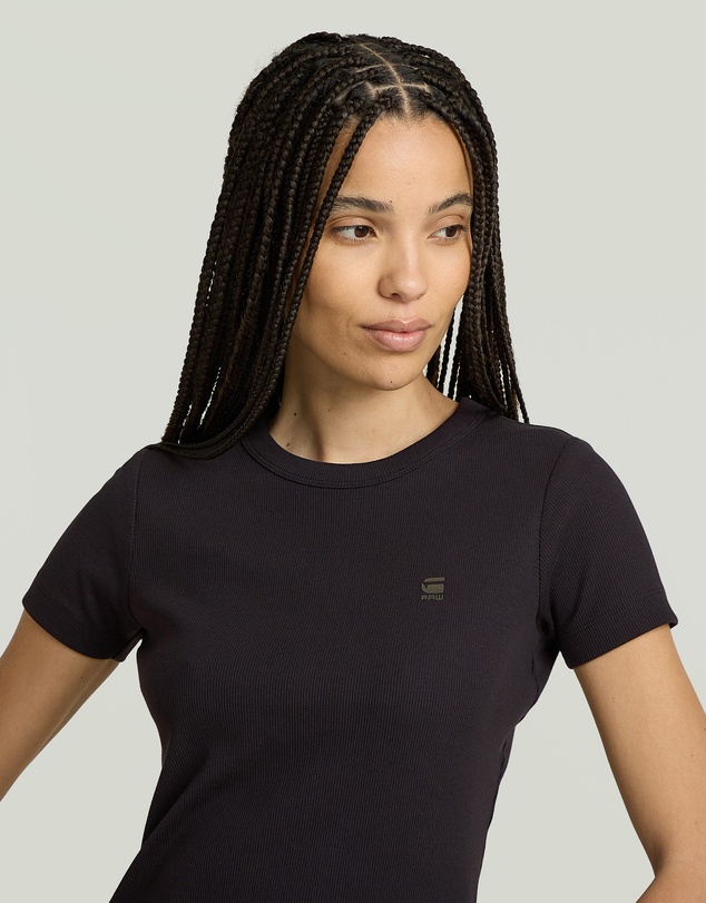 G-Star - Rib Cap Sleeve Tee