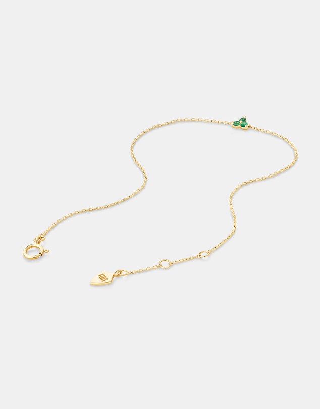 Michael Hill - Emerald Trio Bracelet in 10kt Yellow Gold