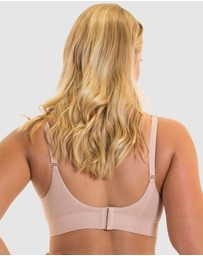 B Free Intimate Apparel - Wire-free Bamboo Padded Bra (B-C-D-DD-E-F-G-H) Cup