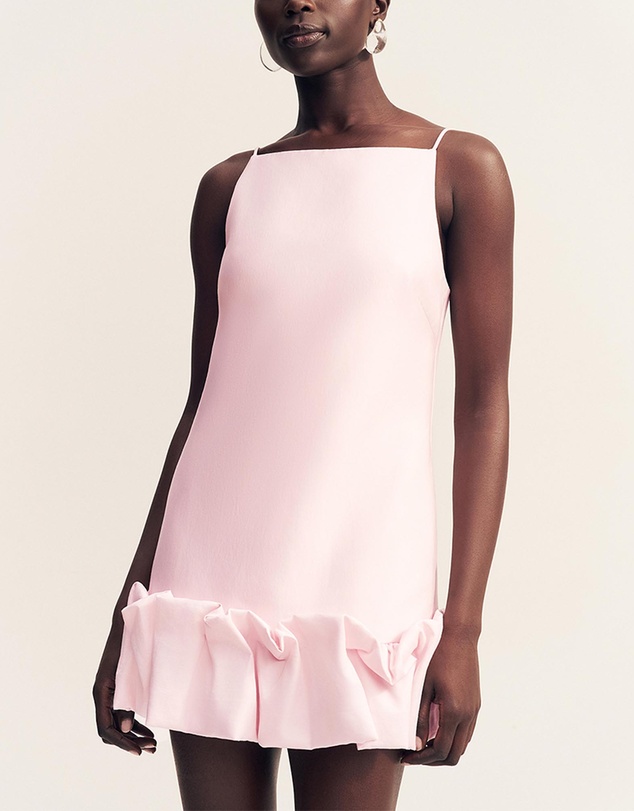 Shona Joy - Otis Bubble Hem Mini Dress