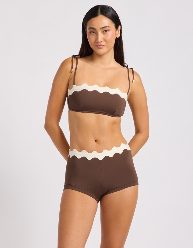 Seafolly - Ric Rac Bustier Bandeau Bikini Top
