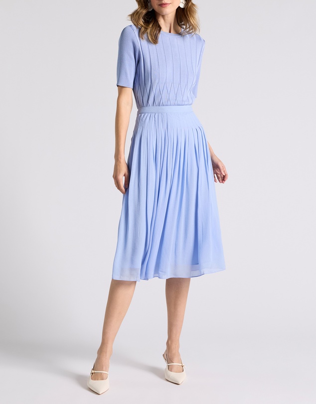 David Lawrence - Tarnie Pleat Skirt