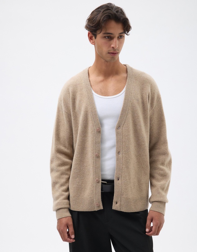 AERE - Merino Wool Cardigan