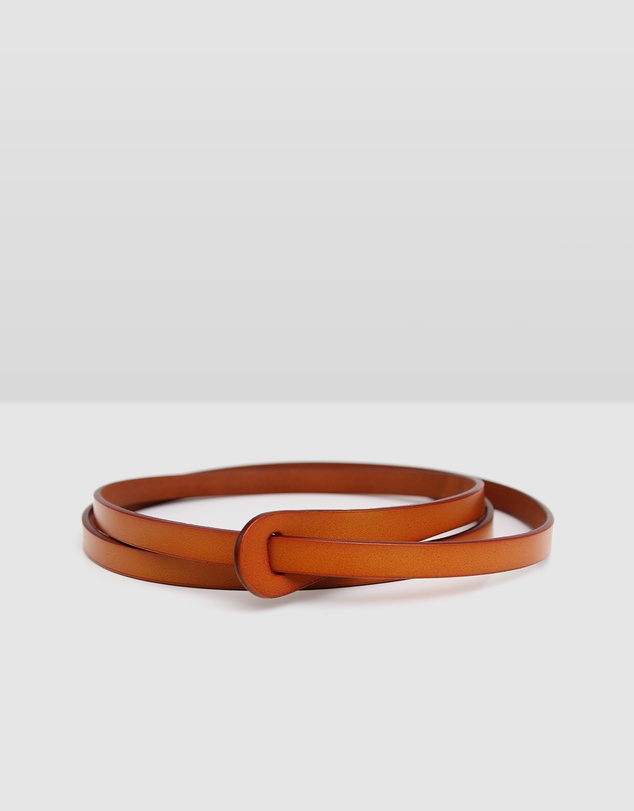 Belle & Bloom - Tie The Knot Leather Belt