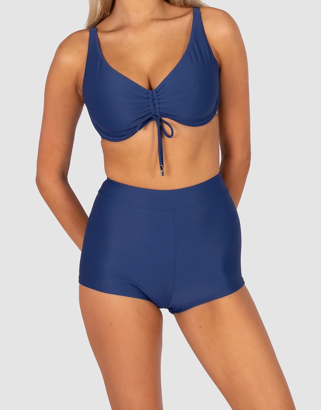 Baku Swimwear - Rococco High Waist Boyleg Bikini Bottom
