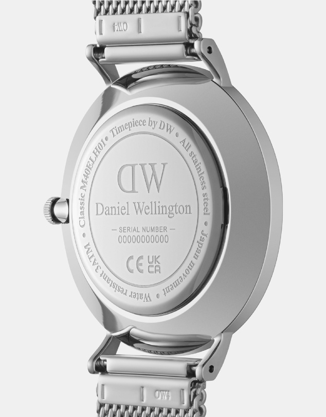 Daniel Wellington - Classic Multi-Eye 40mm Sterling Onyx
