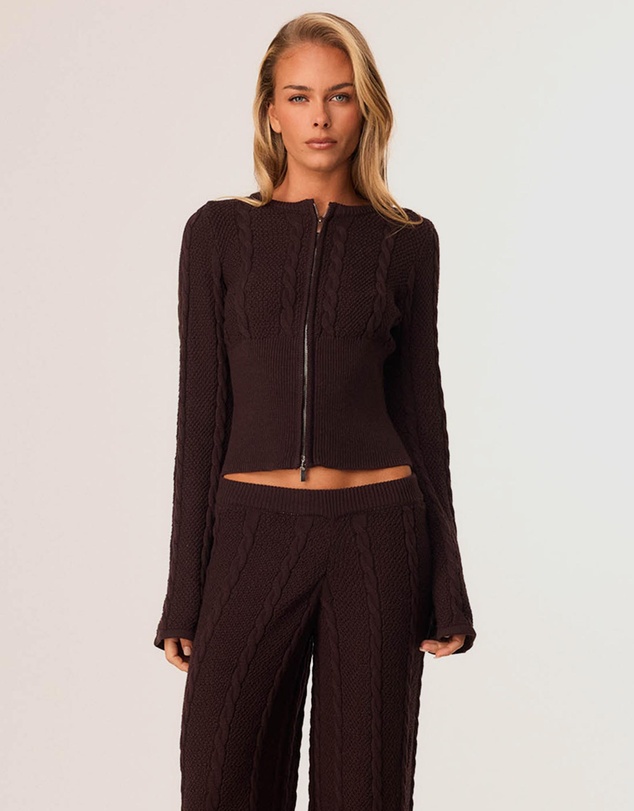 SNDYS - Cici Cable Knit Top