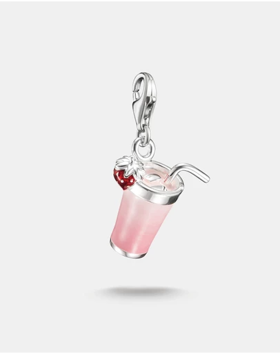THOMAS SABO - THOMAS SABO Original Charm Pendant Pink Matcha
