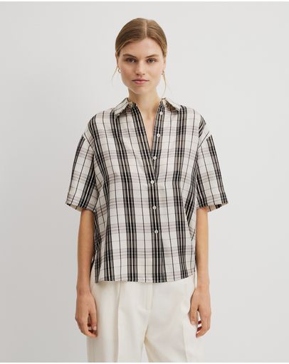 Antique White Check