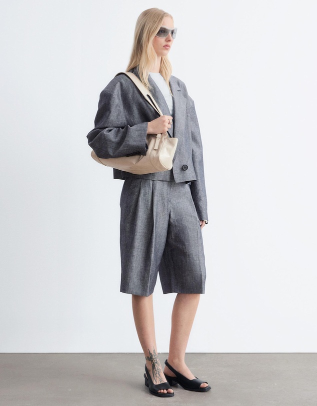 & Other Stories - Cropped Oversized Blazer