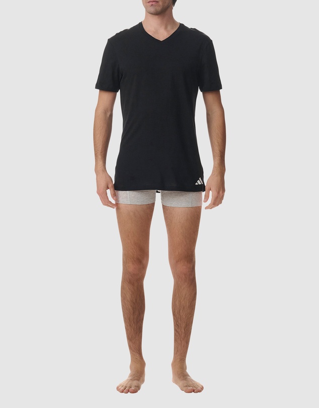 adidas Sportswear - 3 Pack Active Core Cotton V-Neck T-Shirt