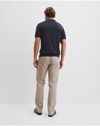 Country Road - Australian Merino Short Sleeve Button Knit Polo