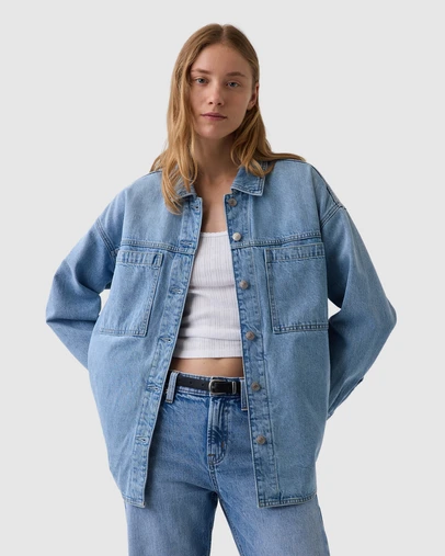 GAP - Denim Shacket