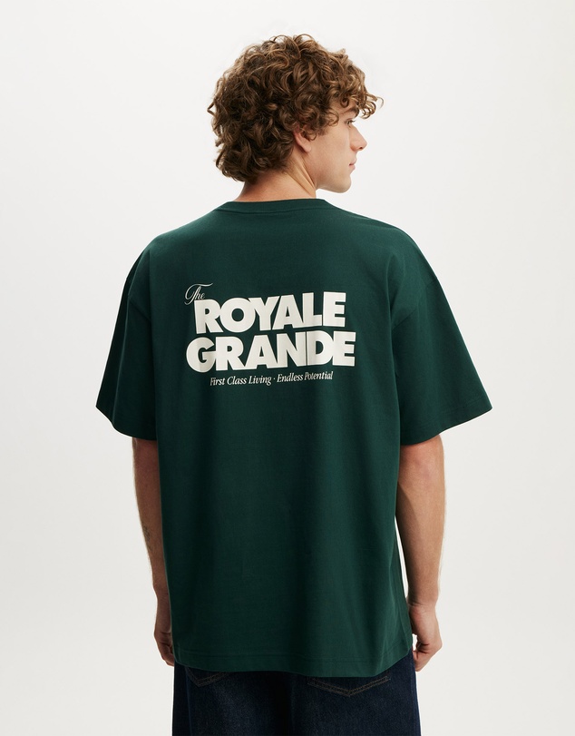 Cotton On - Box Fit Text T-Shirt
