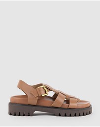 Edward Meller - SANDAR Gladiator Sandal on Chunky Sole