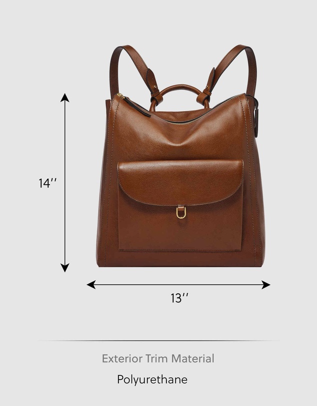 Fossil - Fossil Parker Brown Backpack ZB1836200
