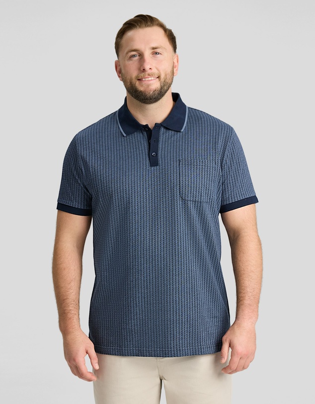 Johnny Bigg - Bradley Jacquard Polo