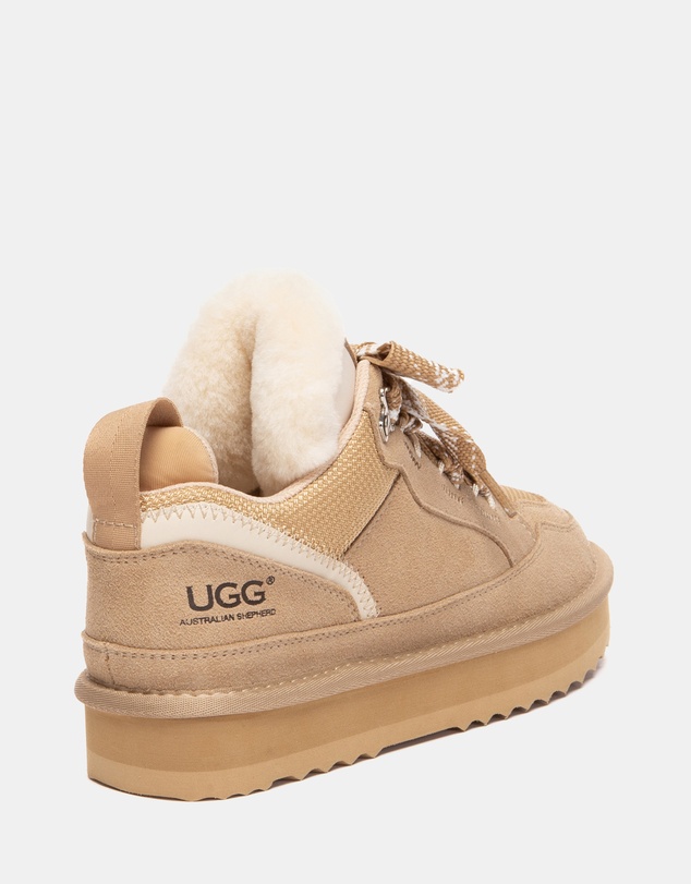 EVERAU - Australian Shepherd Ugg Parkyr Kids Cow Suede Upper UGG Boots