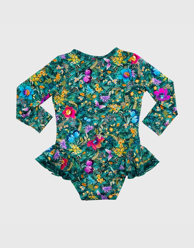 Aqua Blu Kids - Elm Long Sleeve One Piece - Babies