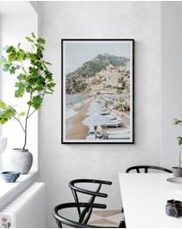 Amichi Co - The Cliffside Village Fine Art Print