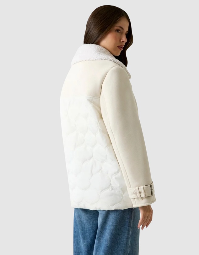 GUESS - Eco Maristella Faux Shearling Jacket