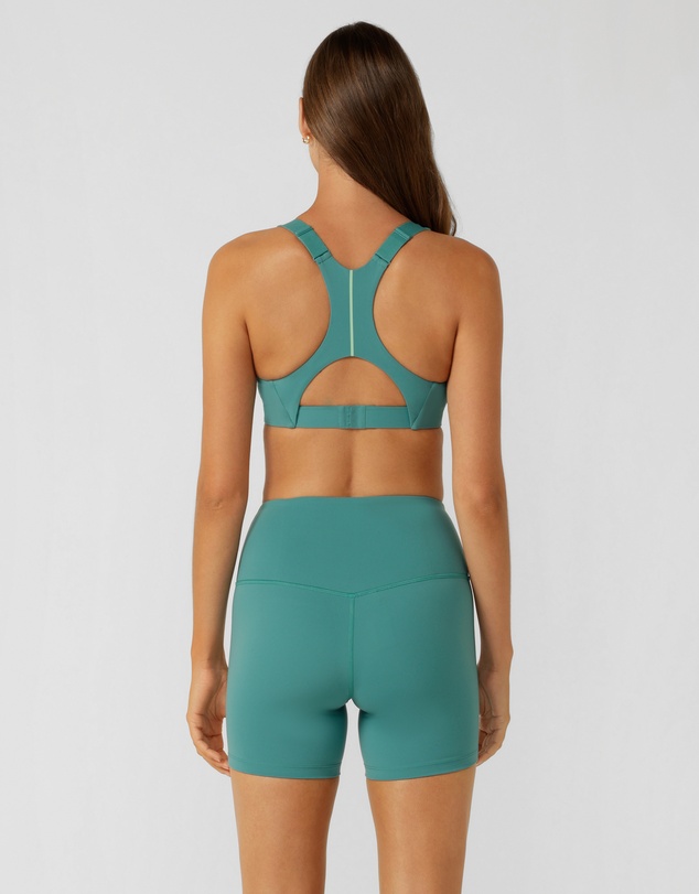 Lorna Jane - Lotus No Chafe Phone Pocket 12cm Bike Shorts