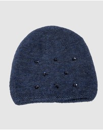 Max Alexander - European Made Navy Fashion Wool Beanie