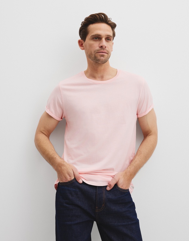Country Road - Australian Cotton Longline Garment Dye T-shirt