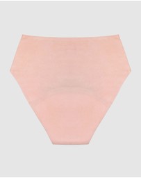 B Free Intimate Apparel - Super Soft Brushed Period High Cut Briefs