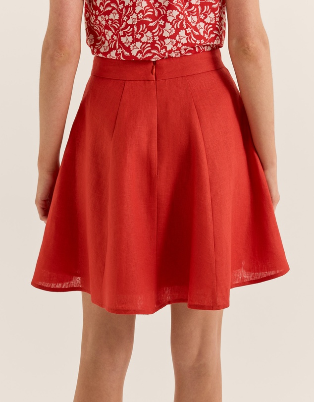 Review - Norah Linen Mini Skirt