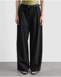 & Other Stories - Wool-Blend Tailored Trousers