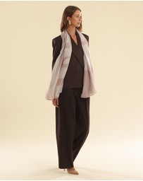 Morgan & Taylor - Evie Light-Weight Scarf in Beige