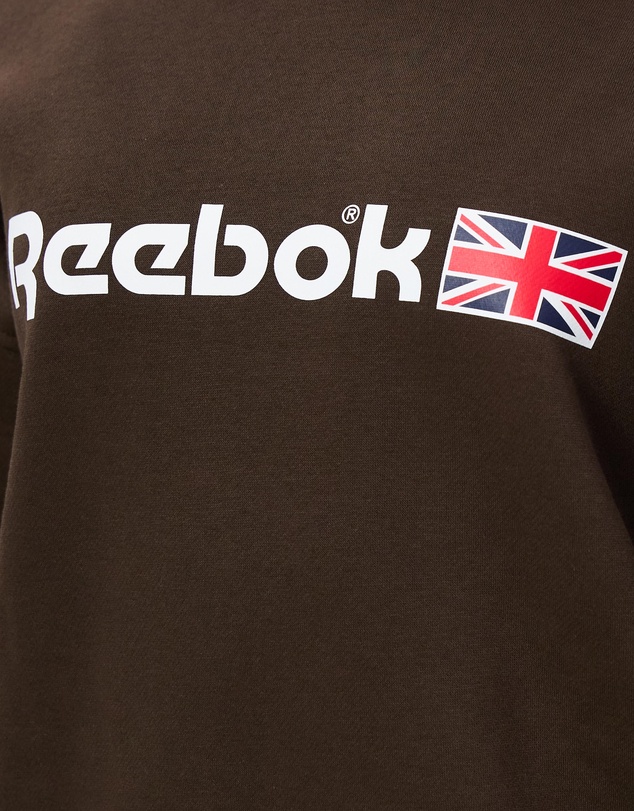 Reebok - Relaxed Fit Crew Neck Sweatshirt