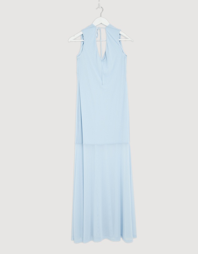 Revibe - Repaired Dazie Into You Mesh Maxi Dress - AU 12