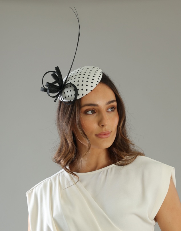 Morgan & Taylor - Danica Fascinator in White