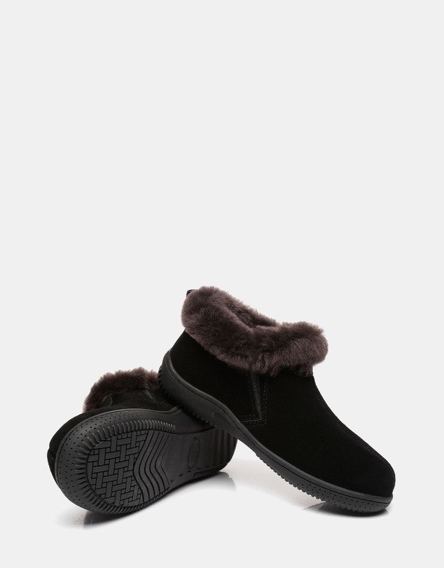 EVERAU - Australian Shepherd Ugg Daley Slipper Cow Suede Upper House Shoes
